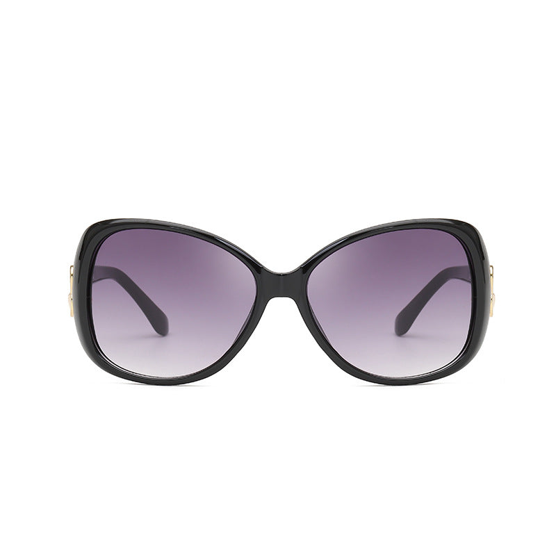 Wholesale Diamond-encrusted Metal Pony Cart PC Sunglasses